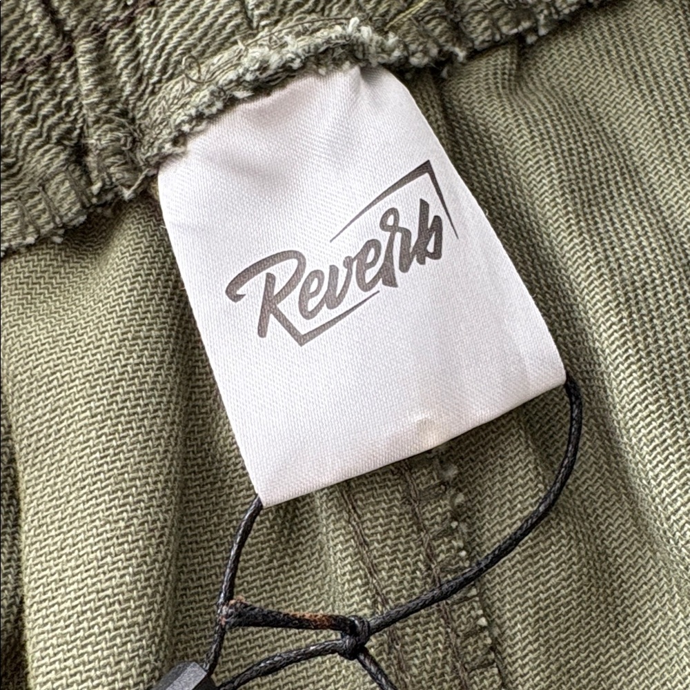REVERB men’s joggers olive green - Picture 8 of 9